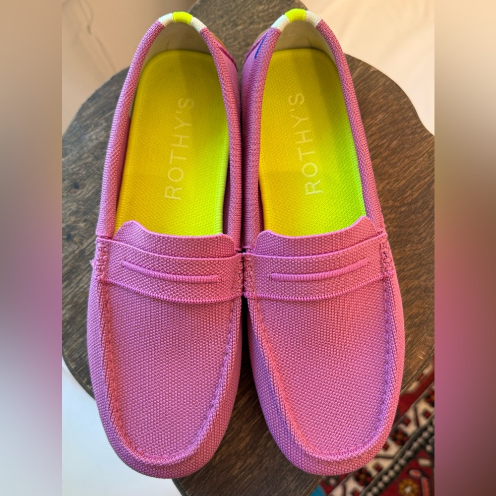 Rothy's the Driver Loafers W size 9.5 worn twice by me - excellent condition